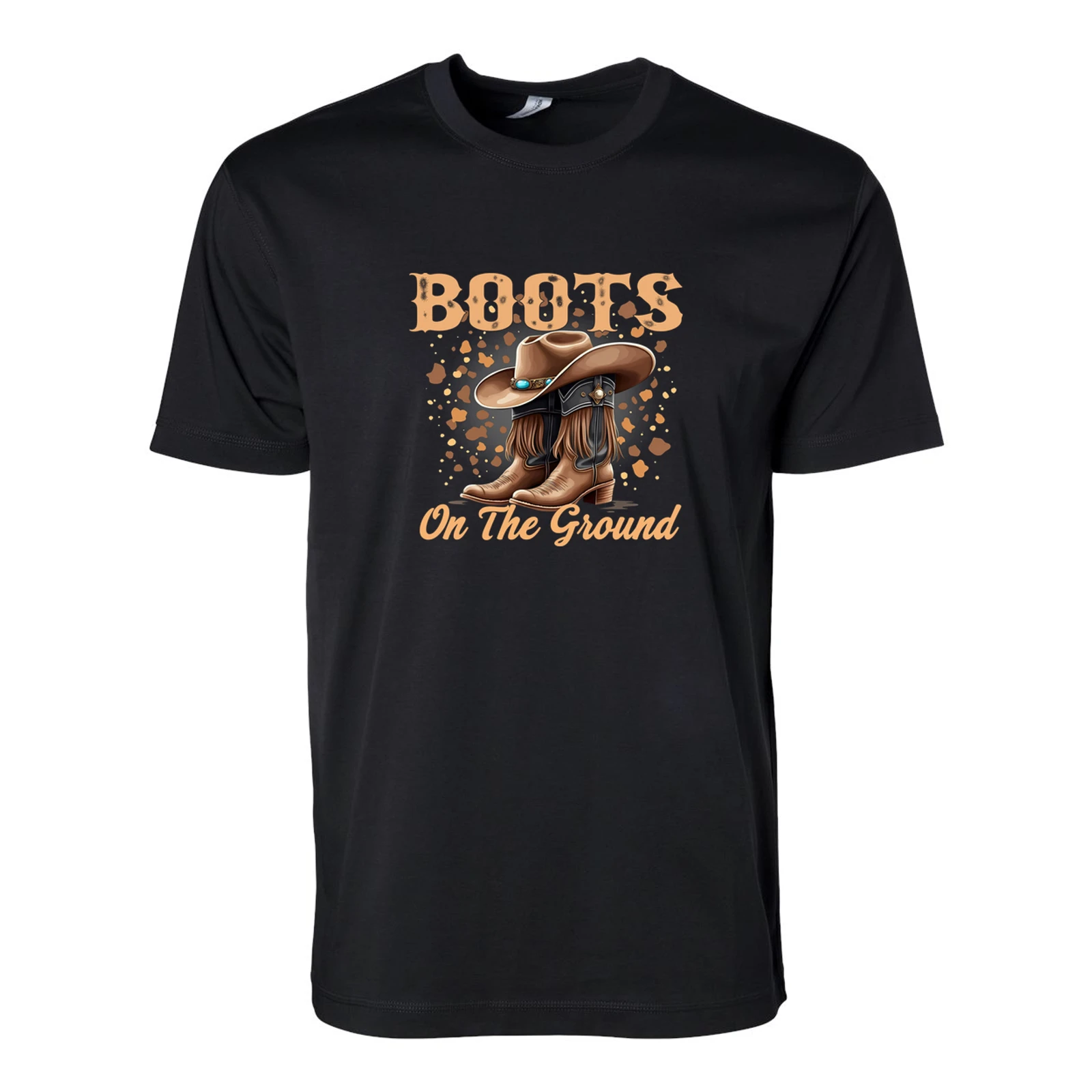 040425TLC Boots On The Ground 1 (1) T-Shirt