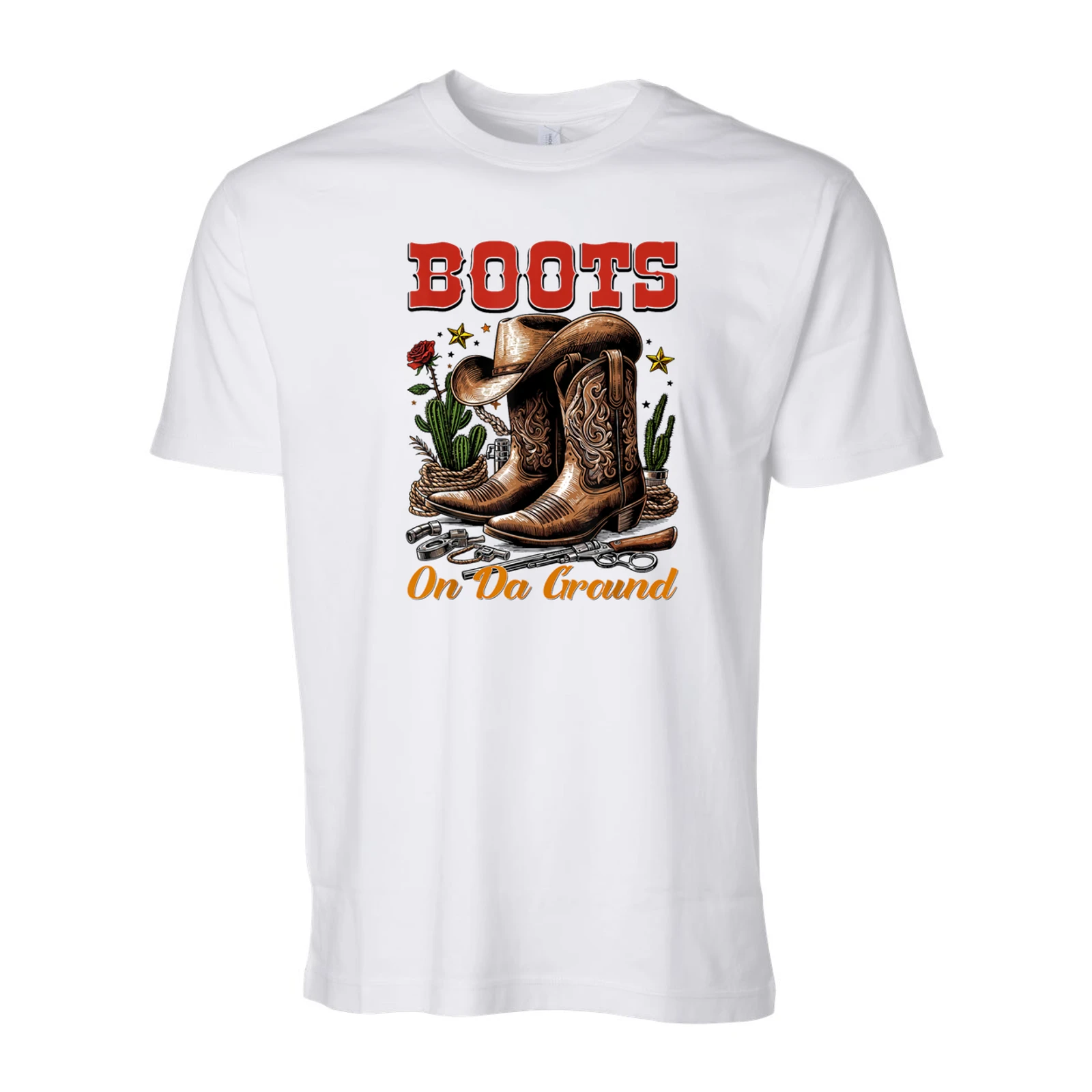 Boots On The Ground (78) T-Shirt