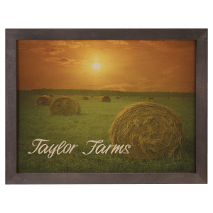 8" x 10" Sublimatable Wood Photo Panel with Frame
